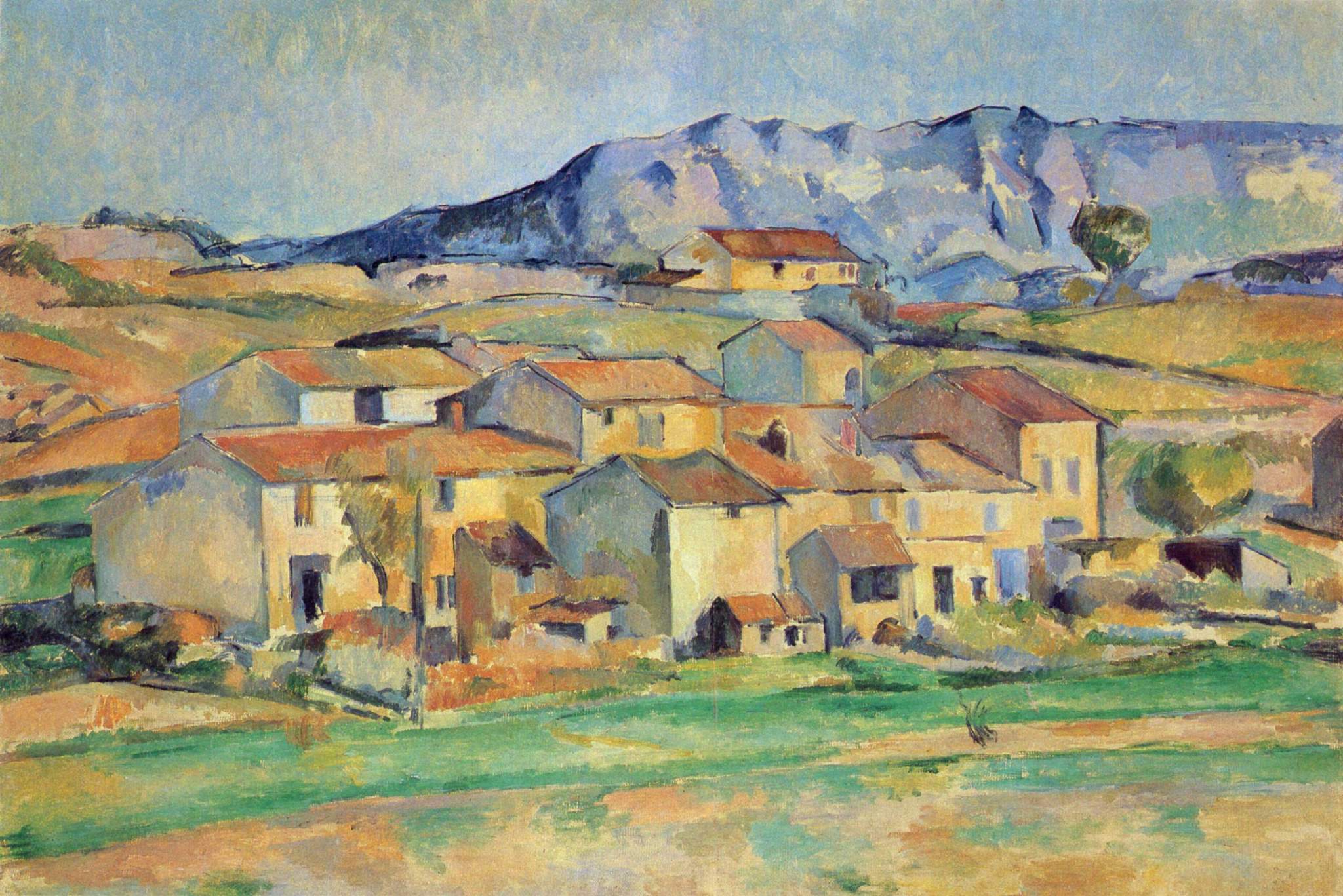 法国著名画家 保罗·塞尚(paul cézanne)绘画作品