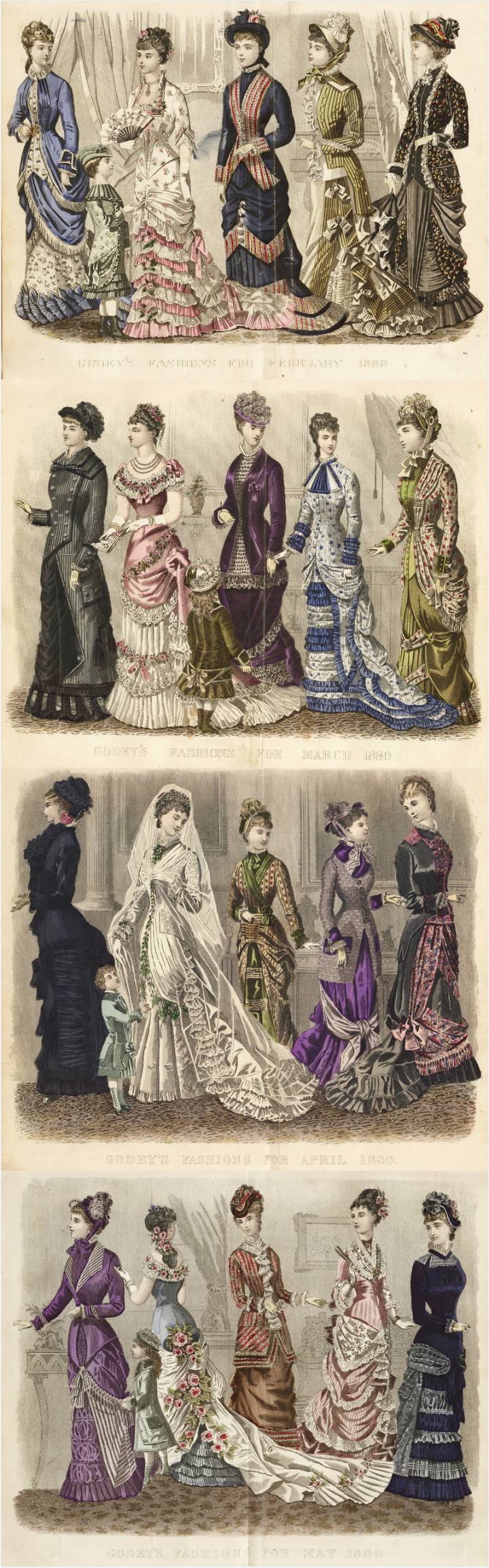cp服装西方古代史中女装裙幅最窄的时期是18791881这三年
