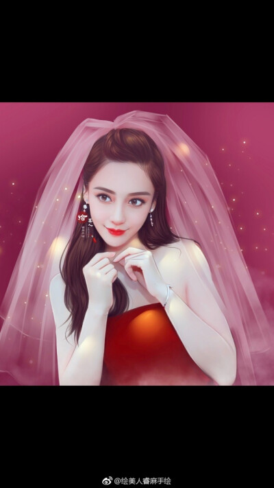 杨颖baby手绘图angelababy