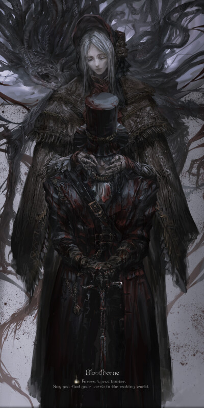 bloodborne 血源诅咒 绘师:stu_dts(pixiv id=2211832)本作品pixiv id