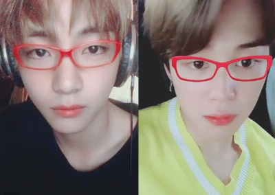 v 金泰亨&jimin 朴智旻 bts 防弹少年团 95之间神奇的模仿