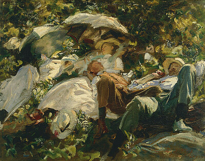 《阳伞》萨金特(johnsingersargent)