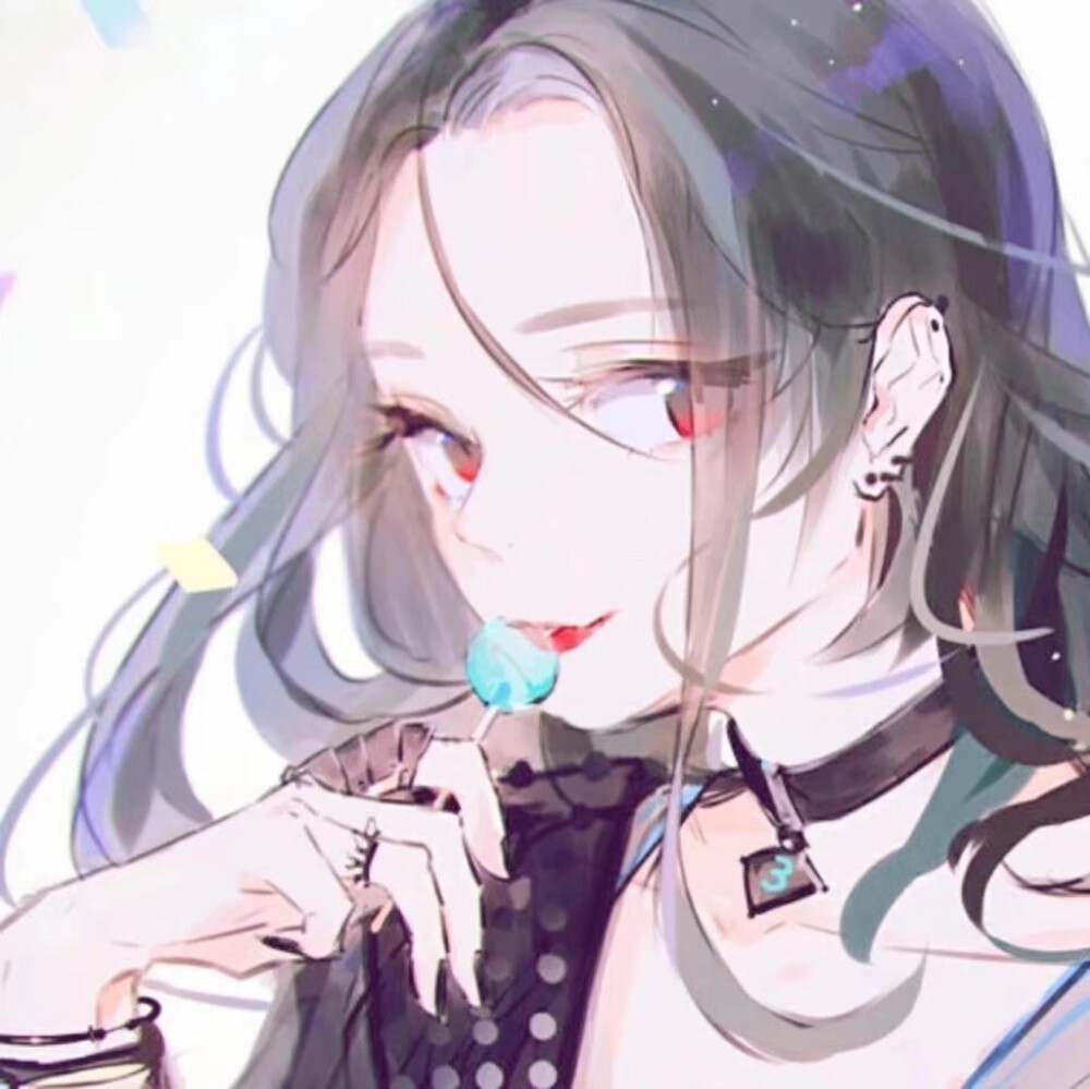 手绘女生头像动漫