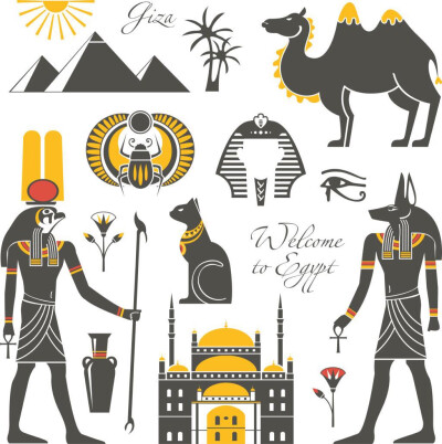 埃及元素图案