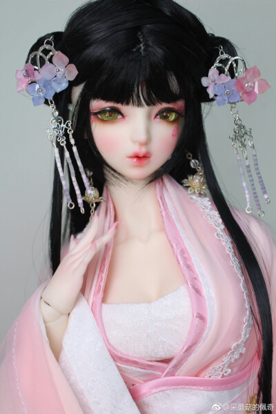 古风美人 sd娃娃 bjd 玩具 人偶 壁纸 萌物