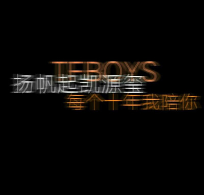 tfboys 背景