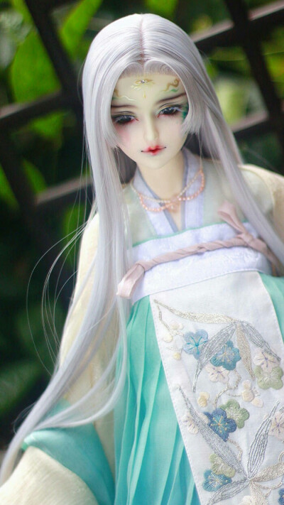 古风美人 sd娃娃 bjd 玩具 人偶 壁纸 萌物