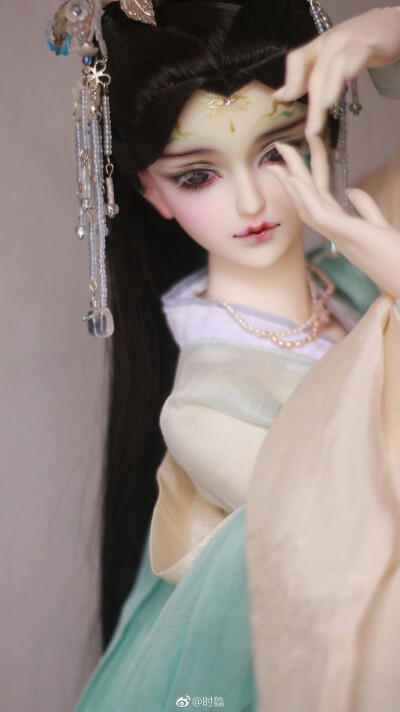 古风美人 sd娃娃 bjd 玩具 人偶 壁纸 萌物