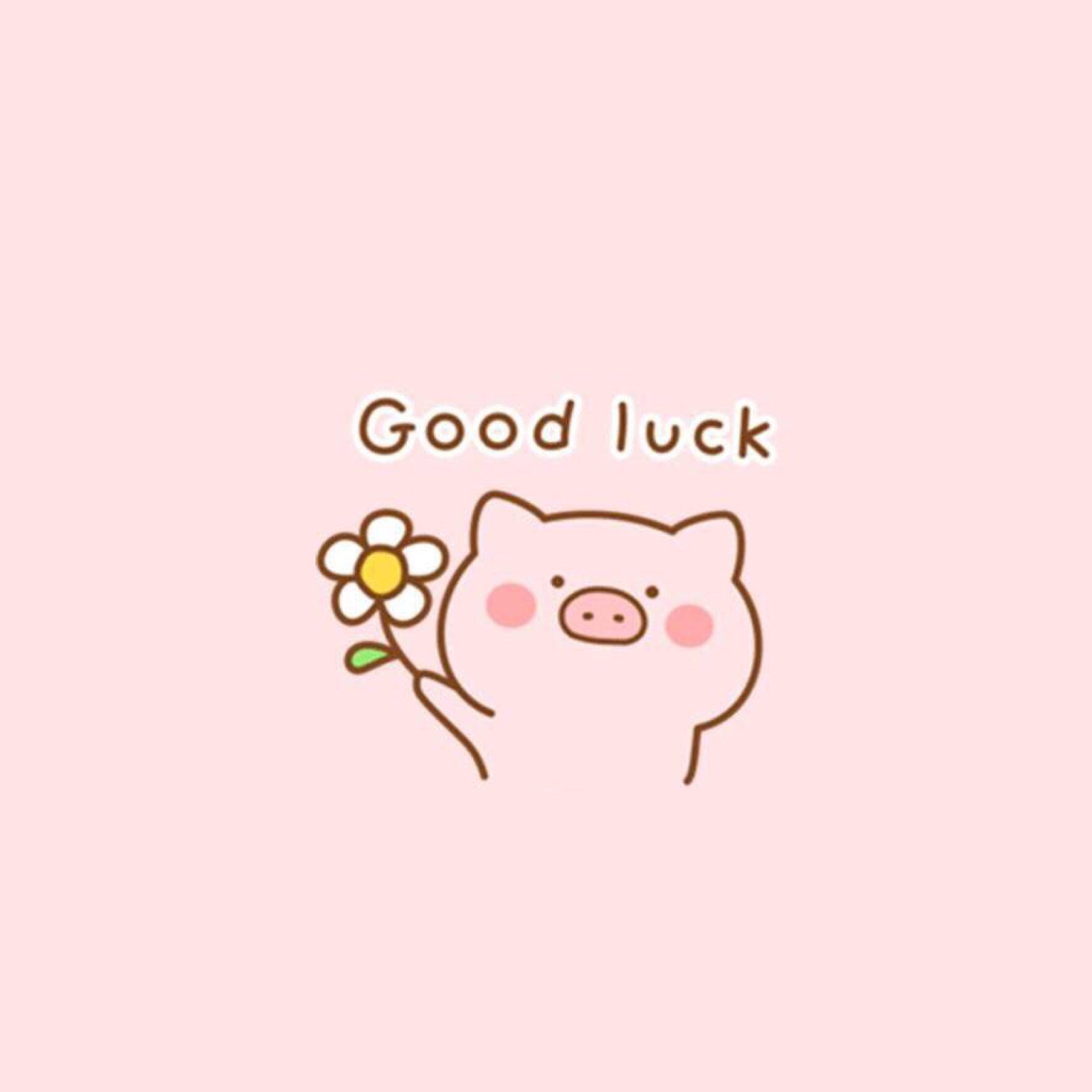 good luck