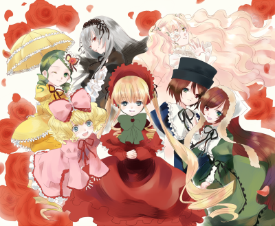 蔷薇少女蔷薇少女ローゼンメイデン rozen maiden [水银灯/金糸雀/翠