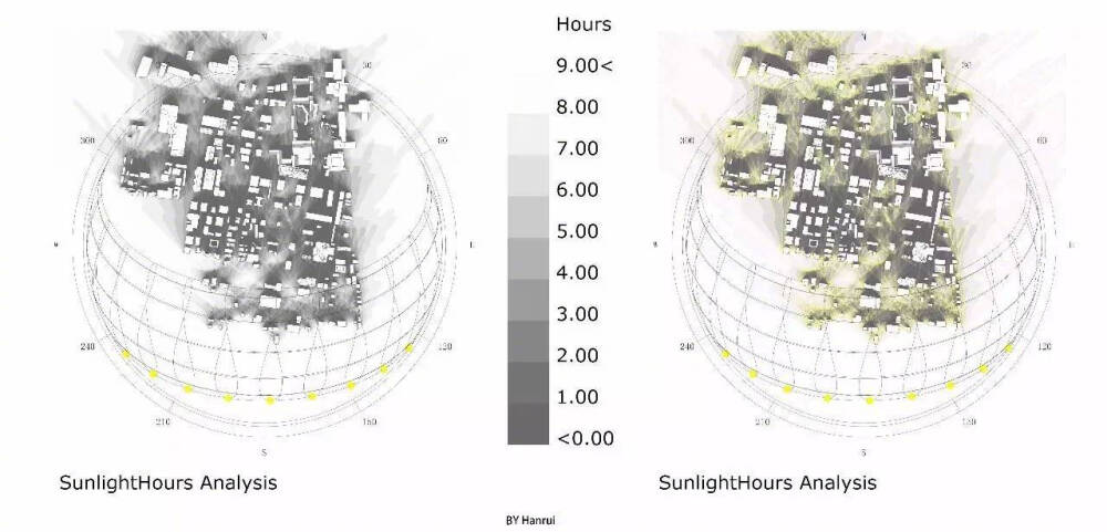 日照分析图参考