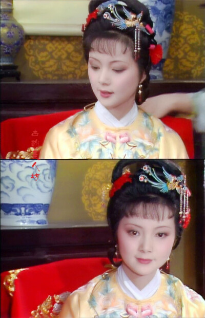 《红楼梦》(1987年)薛宝钗.张莉薛姨妈的女儿.大方典雅,举止雍容.