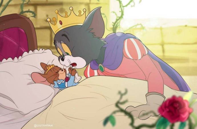 猫和老鼠#tom&amp;jerry 如果这都不算爱 67676767(23