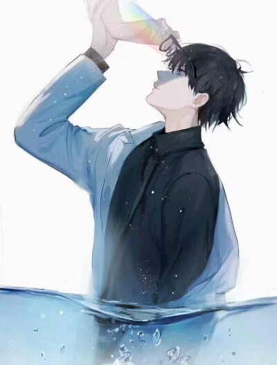 二次元男生寸头