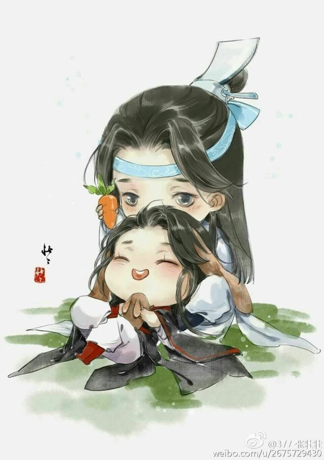 魔道祖师#忘羡组合#q版#可爱