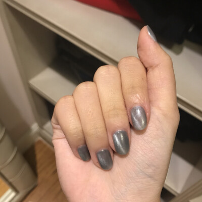 纯色 跳色 单色美甲