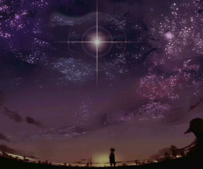 当你凝望星空,谁凝望着你(侵删)