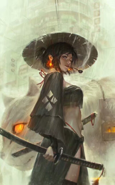 cg 手绘 插画