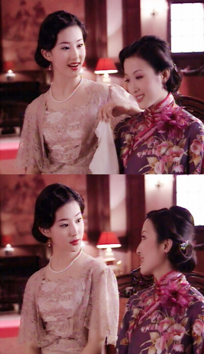 刘亦菲 白秀珠 2003电视剧《金粉世家》《金粉世家》白秀珠削肩柳腰