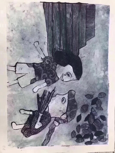 壁纸 版画