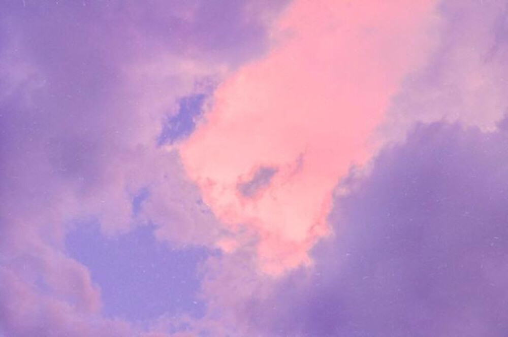 粉紫色天空