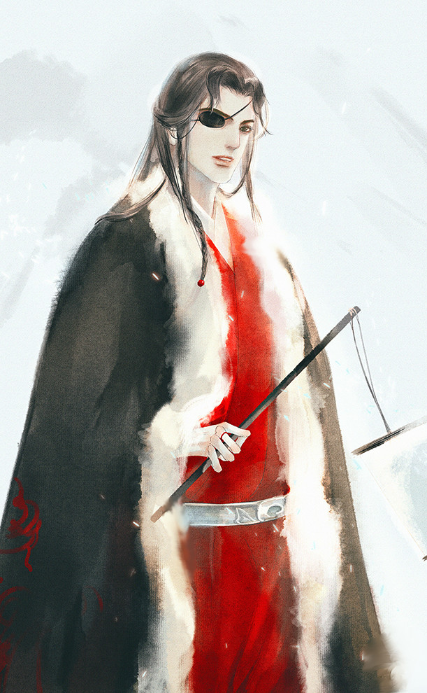 天官赐福# 花城~ 绘师:琪齐y