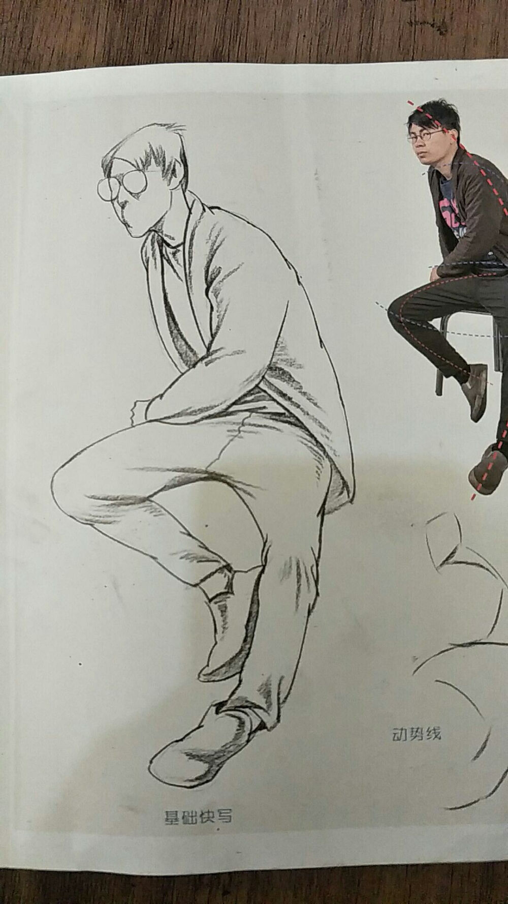 速写头像 速写部位 手鞋脚 人体速写 裸体 快写