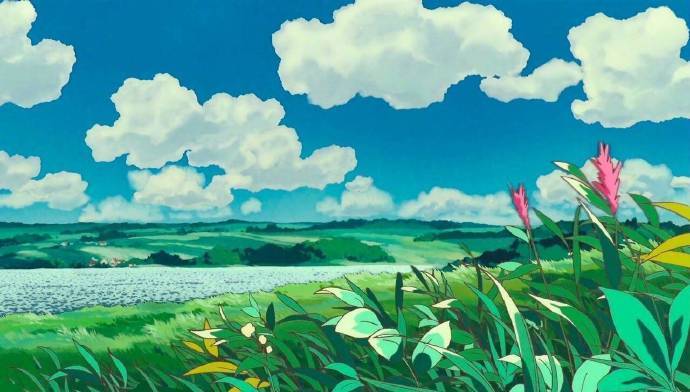宫崎骏大师动画里的夏天,满满的治愈!