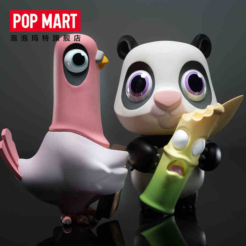 popmart泡泡玛特 coarse潮流玩具熊猫/…  去看看