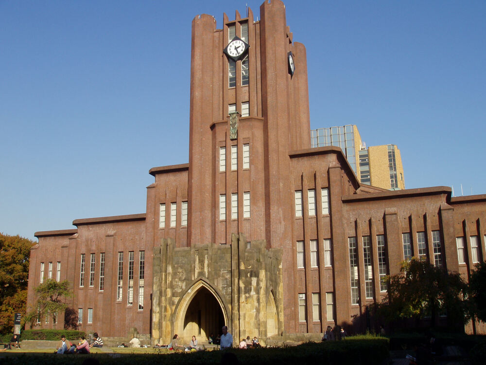 日本的大学校园风景