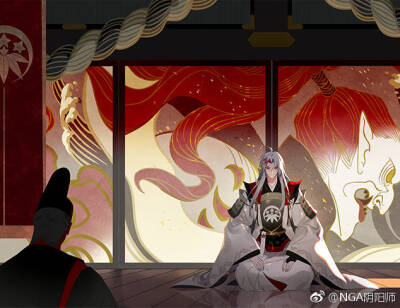 阴阳师# 鬼切画师来自阴阳师官网