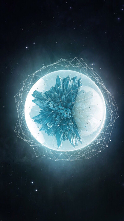 唯美 水彩 星空
