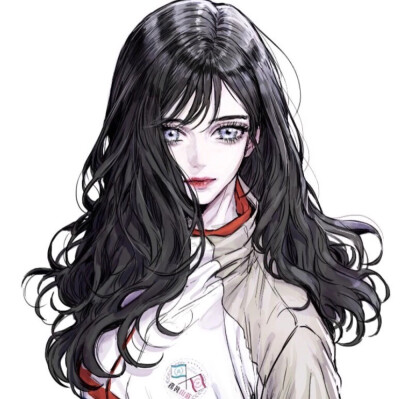 侵删#动漫女头#软萌#搞怪#傲娇#高冷#女王#手绘头像( w )
