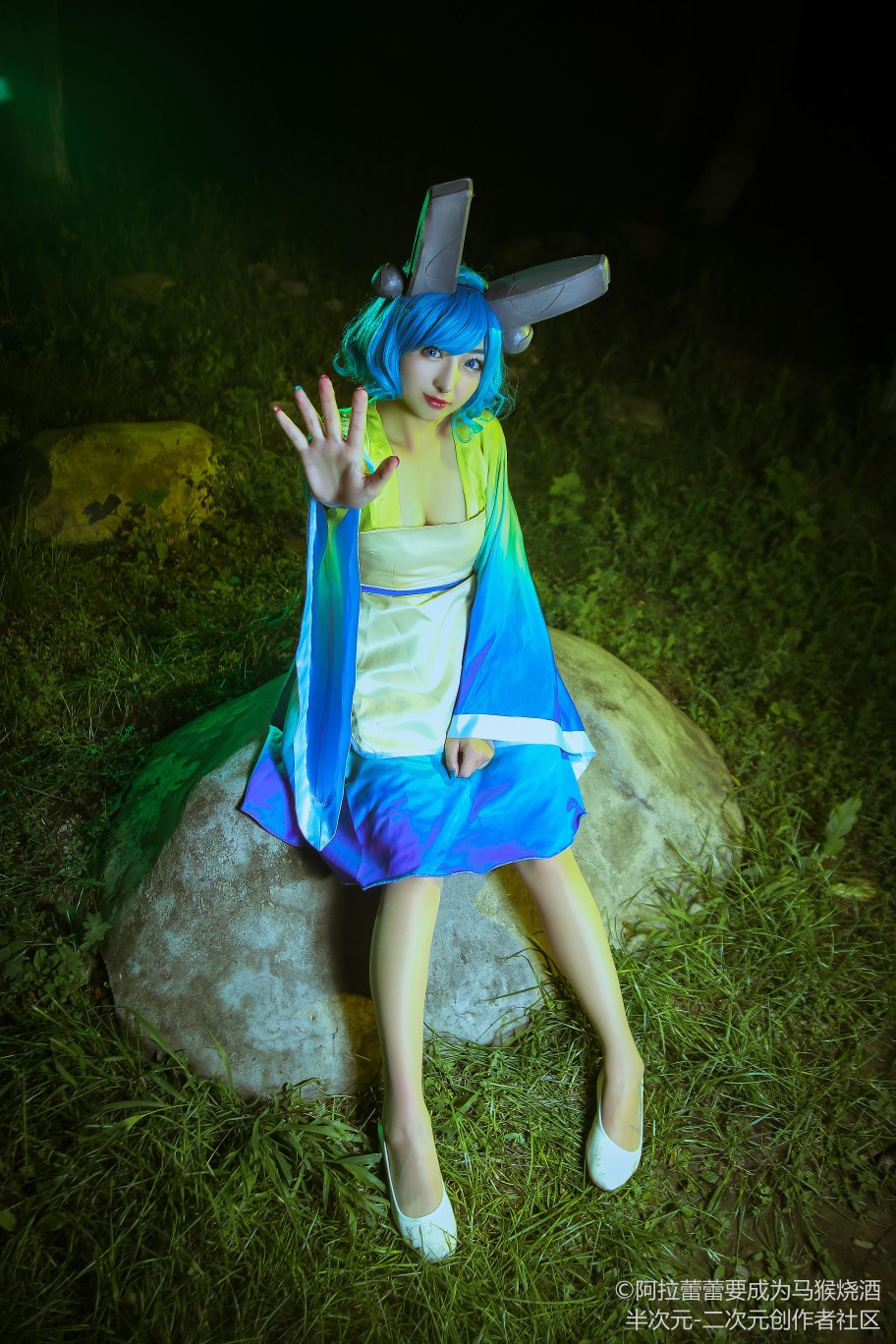 【#cosplay#正片】#王者荣耀##蔡文姬# 天籁弦音☆顺眼劳扩