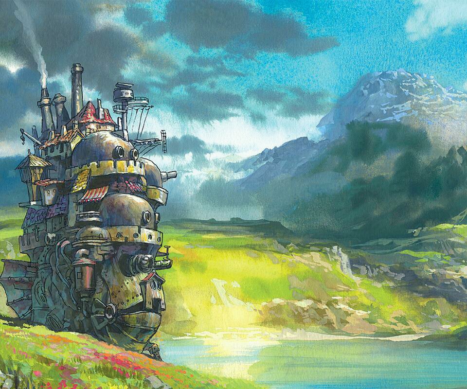 哈尔的移动城堡 场景