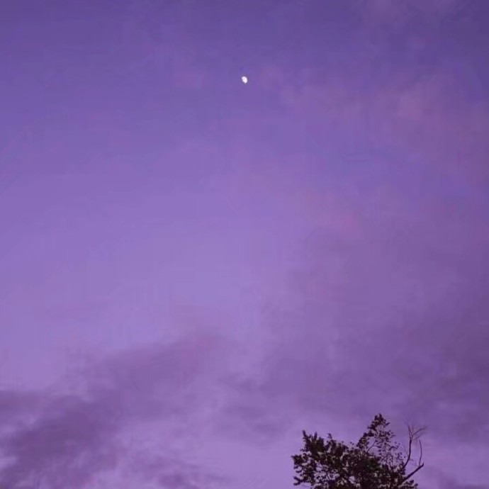 个性名片 空间背景 紫色