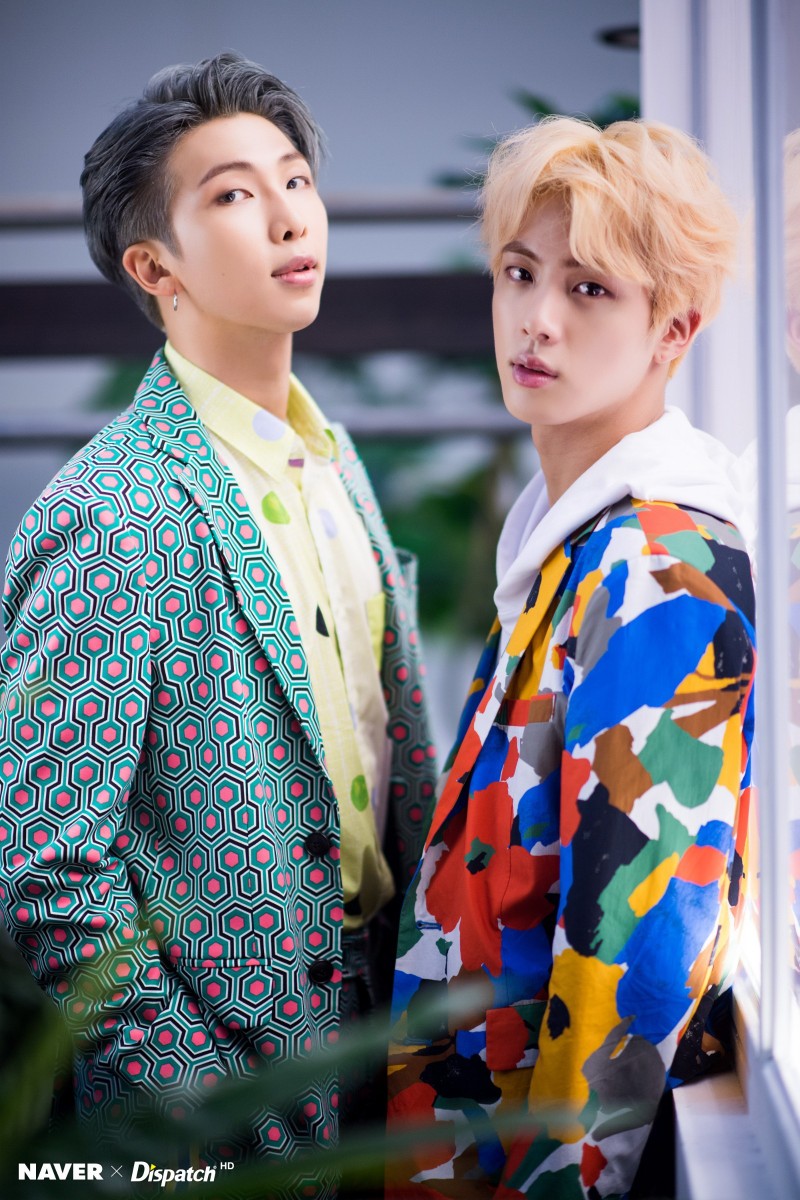 rm 金南俊&jin 金硕珍 bts 防弹少年团 《idol》