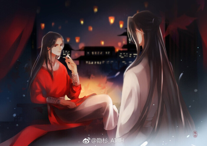 魔道祖师 天官赐福魏无羡蓝忘机,花城谢怜