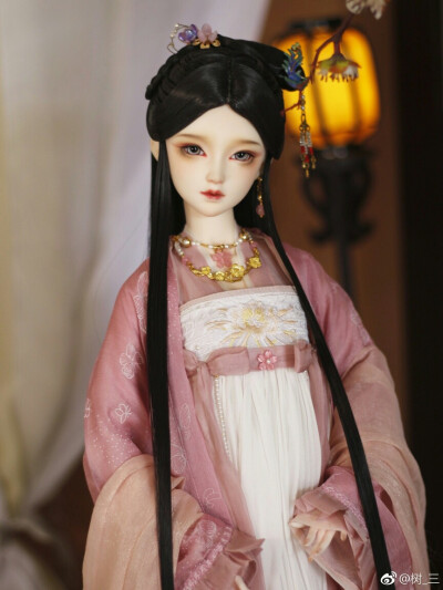 古风美人 sd娃娃 bjd 玩具 人偶 壁纸 萌物