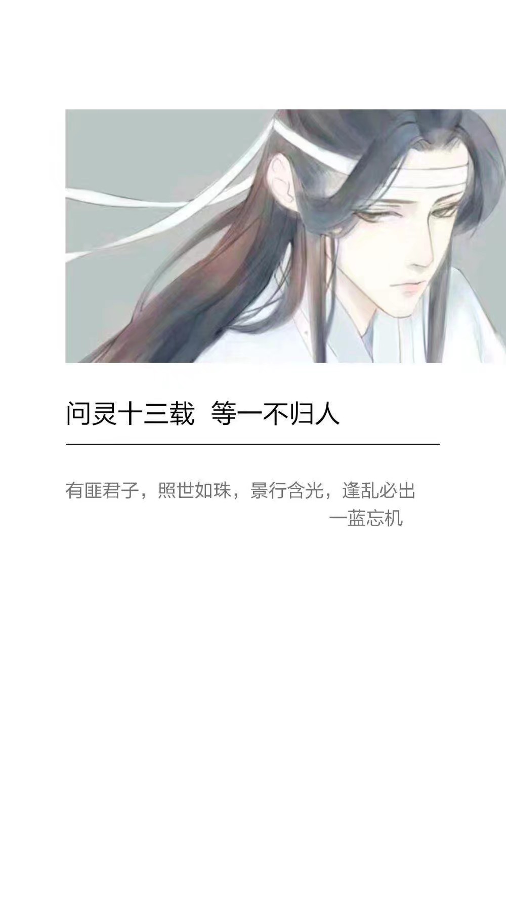 魔道祖师,魏无羡,蓝忘机,薛洋,晓星尘,金凌,江澄,文字壁纸