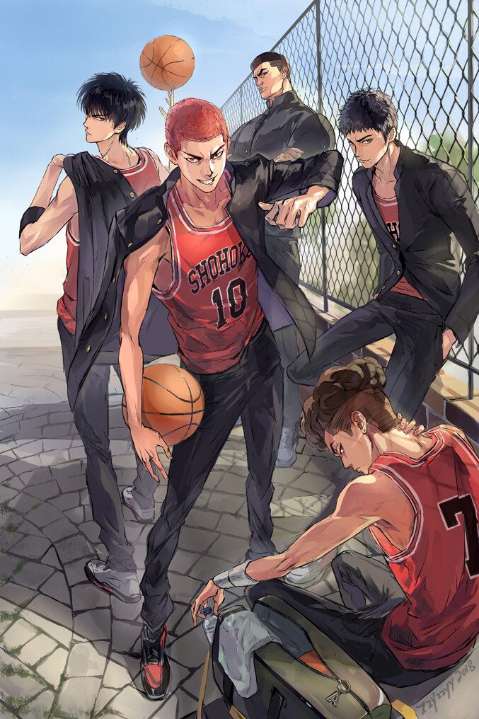 Slam Dunk 灌篮高手樱木花道流川枫宫城良太三井寿赤木刚宪绘师 Zzyzzyy P Id 本作品id 堆糖 美图壁纸兴趣社区