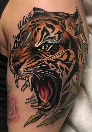 精*纹身图案大全-老虎tiger