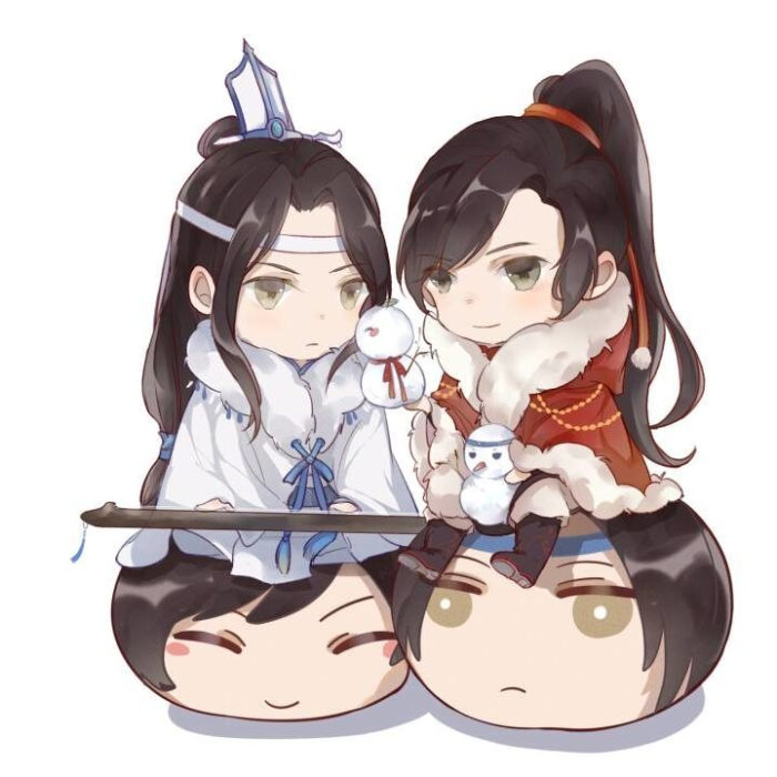 魔道祖师#忘羡组合#可爱#q版#萌萌哒#软