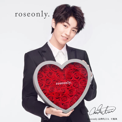 王俊凯代言roseonly