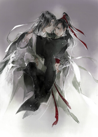画师九条轮,魏无羡蓝忘机