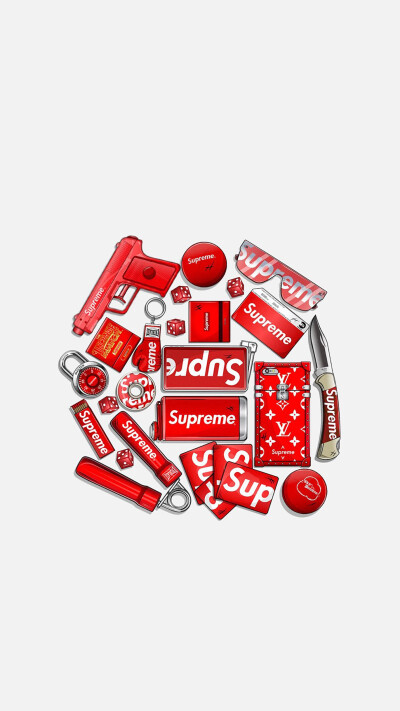 潮牌壁纸 supreme