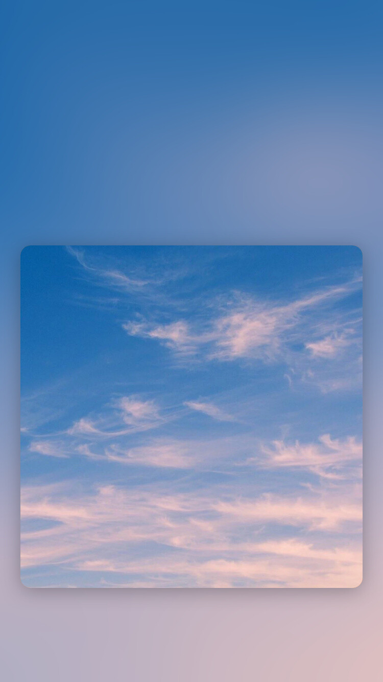 唯美天空风景高清iphone手机壁纸