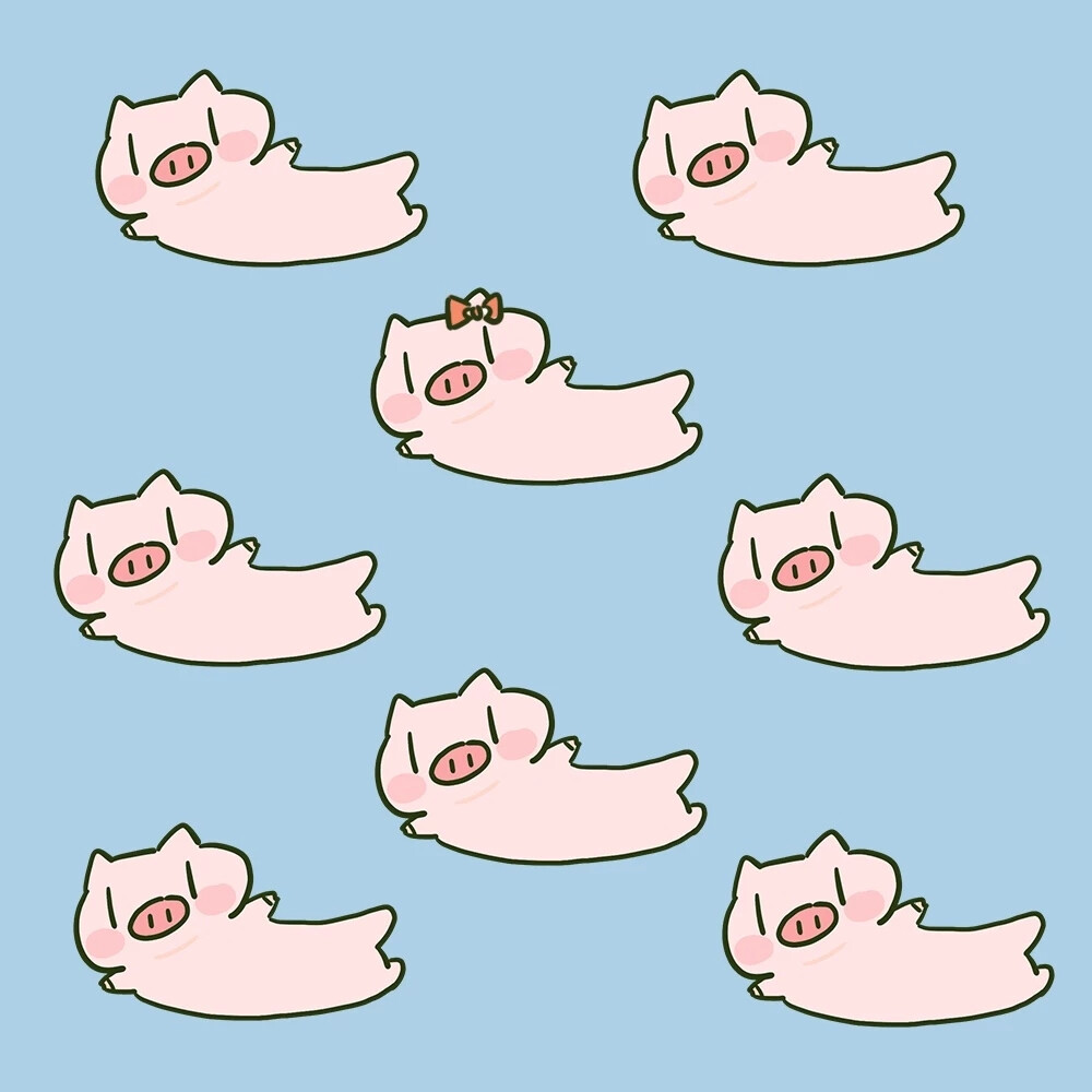 头像 壁纸 可爱 猪 pp猪
