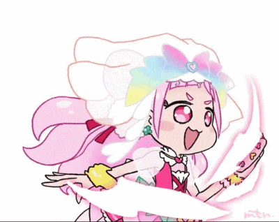 拥抱光之美少女