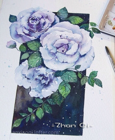 紫陽花插画 堆糖 美图壁纸兴趣社区